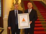 Ing. Josef Matocha (vpravo), Foto: MÚ Valašské Meziříčí Ing. Josef Matocha (vpravo), Foto: MÚ Valašské Meziříčí