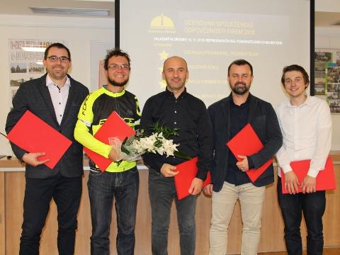 Josef Fryzelka ml., Martin Janík, Jiří Janošík, Jan Hrnčiřík, David Bail (Foto: MěÚ VK) Josef Fryzelka ml., Martin Janík, Jiří Janošík, Jan Hrnčiřík, David Bail (Foto: MěÚ VK)