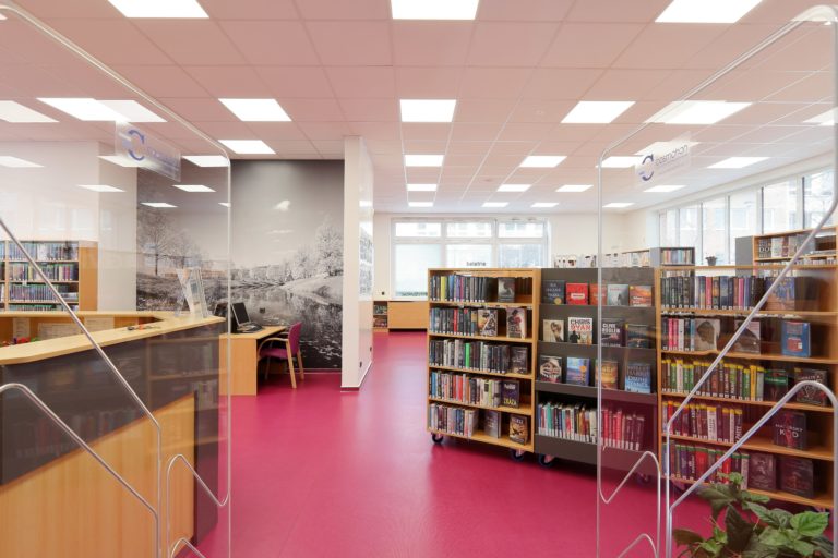 Nově zrekonstruovaná knihovna Jižní Svahy